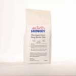 Photo of a 5lb bag of Midway Premium Corn Dog Batter mix