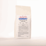 Photo of a 5lb bag of Midway Premium Funnel Cake mix